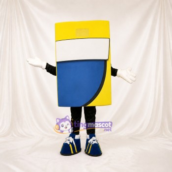 Rectangle Sign Mascot Costume Full Body for Adults Trade Shows