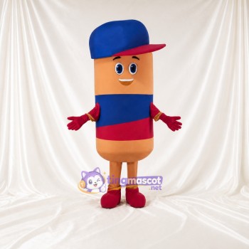 Crayon Mascot Costume Full Body for Adults School Events