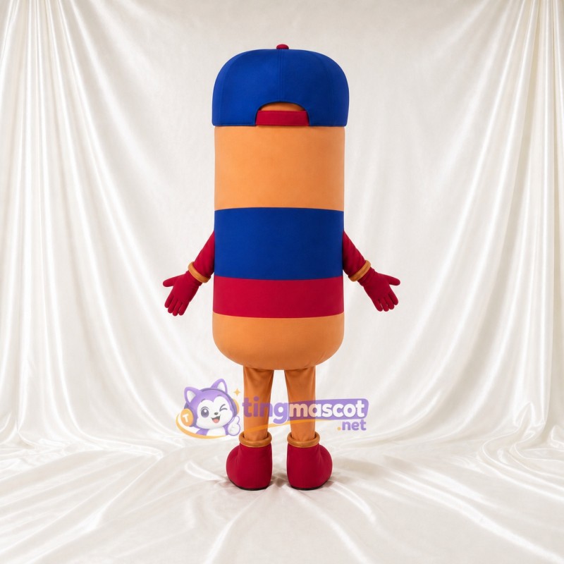 Crayon Mascot Costume Full Body for Adults School Events