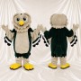 Hibou à plumes en couches Costume de mascotte intégral pour adultes Événements scolaires