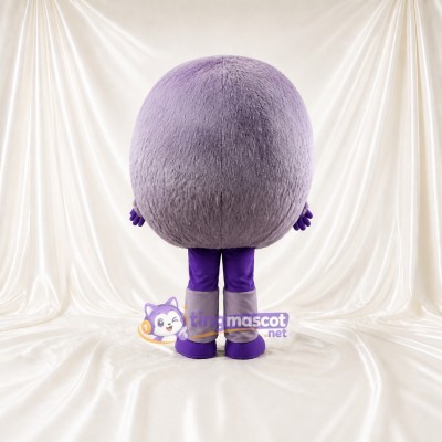 Round Monster Mascot Costume Full Body for Adults School Events