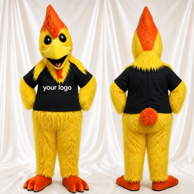 Oiseau Jaune Costume de mascotte intégral pour adultes Événements sportifs