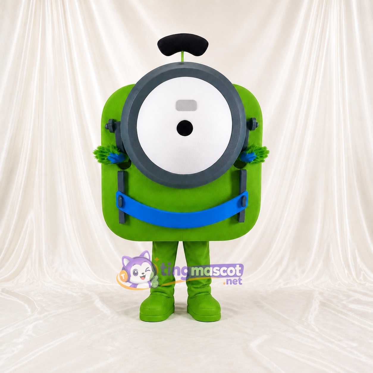 Appareil photo Costume de mascotte intégral pour adultes Salons professionnels Appareil photo Costume de mascotte intégral pour adultes Salons professionnels