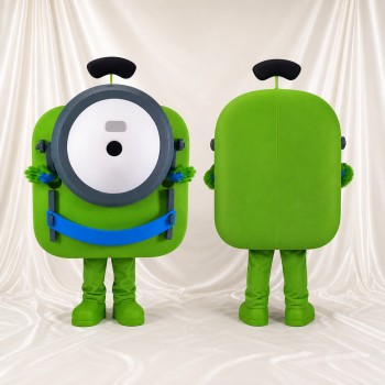 Appareil photo Costume de mascotte intégral pour adultes Salons professionnels