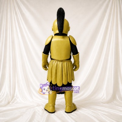 Shield Sword Ancient Warrior Mascot Costume Full Body for Adults Museums