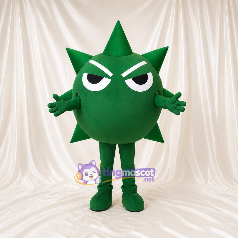 Spiked Ball Mascot Costume Full Body for Adults Sports Events