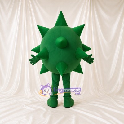 Spiked Ball Mascot Costume Full Body for Adults Sports Events