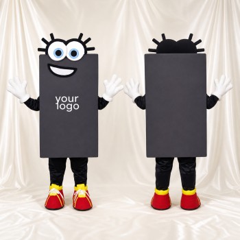Personnage Rectangle Costume de mascotte intégral pour adultes Événements technologiques