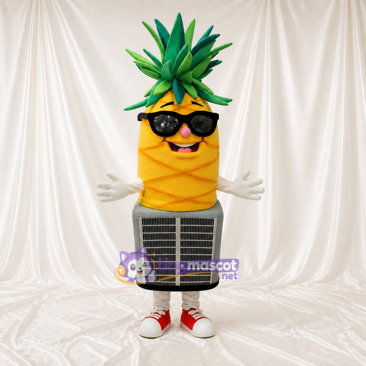 Ananas Costume de mascotte intégral pour adultes Événements