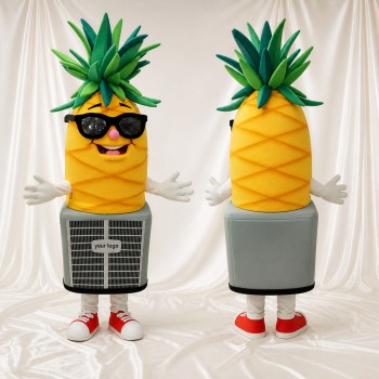 Ananas Maskottchenkostüm Ganzkörper für Erwachsene Veranstaltungen