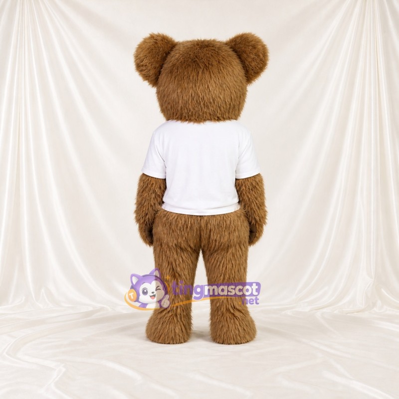 Brown Bear Mascot Costume Full Body for Adults Charity Events