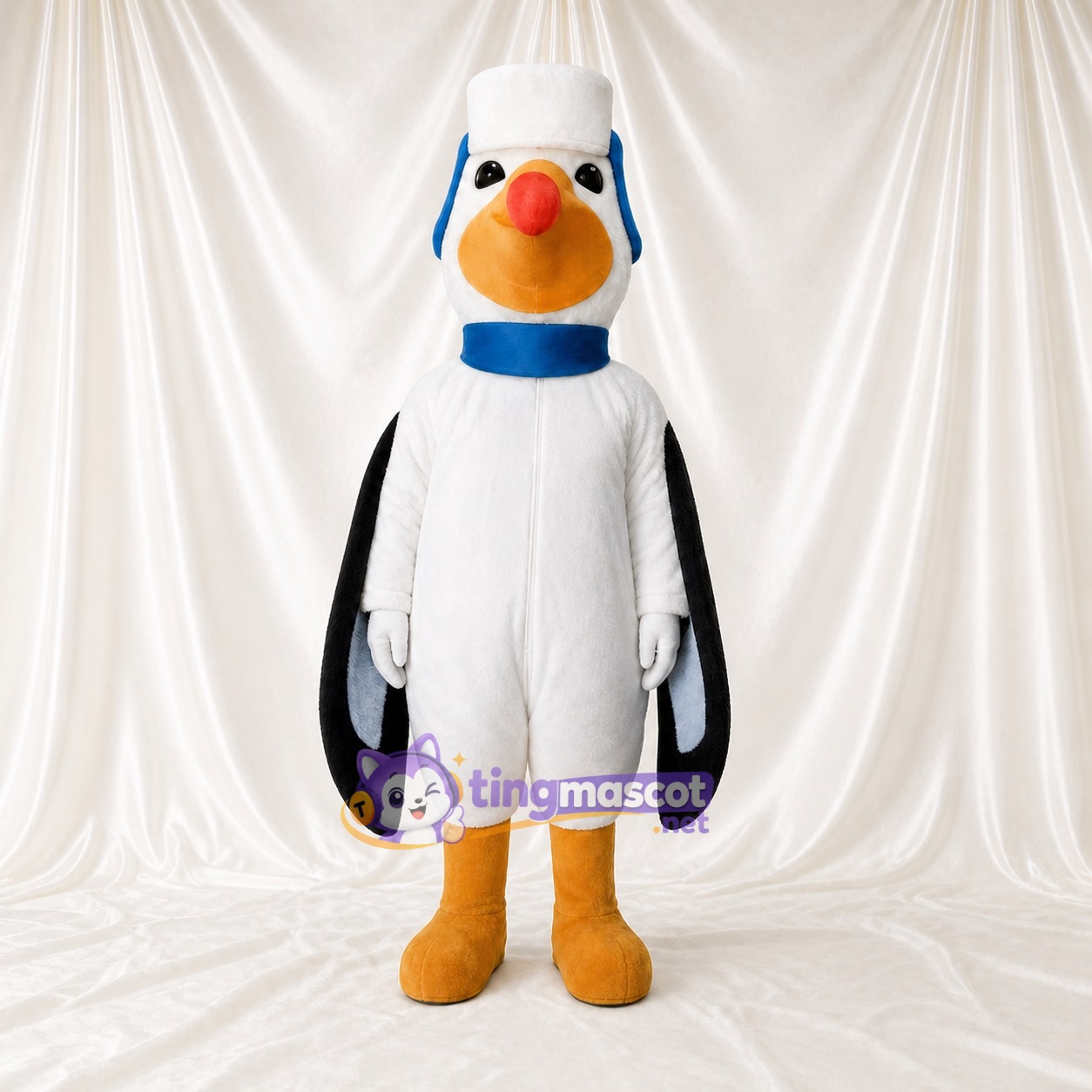 Penguin Mascot Costume Full Body for Adults Food Events Penguin Mascot Costume Full Body for Adults Food Events
