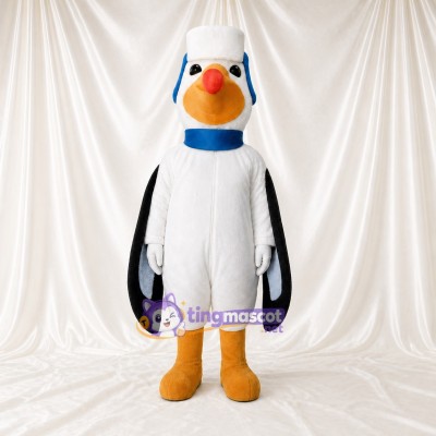 Penguin Mascot Costume Full Body for Adults Food Events