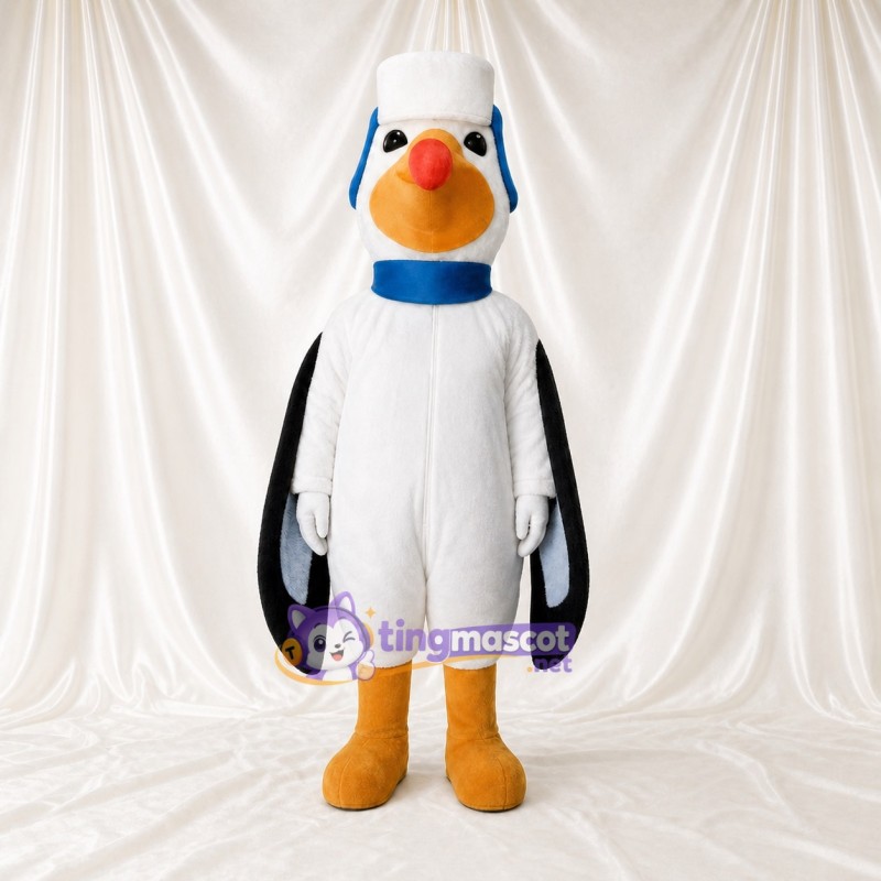 Penguin Mascot Costume Full Body for Adults Food Events