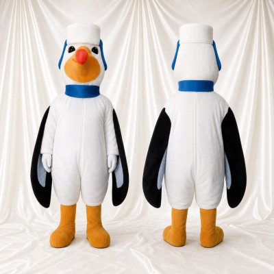 Penguin Mascot Costume Full Body for Adults Food Events