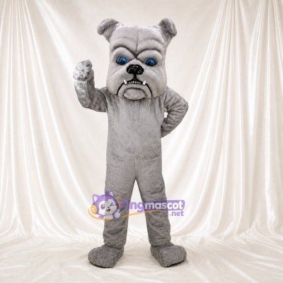 Bouledogue Sculpté Ridulé Costume de mascotte intégral pour adultes Événements sportifs