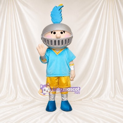 Knight Mascot Costume Full Body for Adults Sports Events