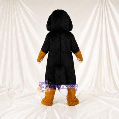Mountain Dog Mascot Costume Full Body for Adults School Events