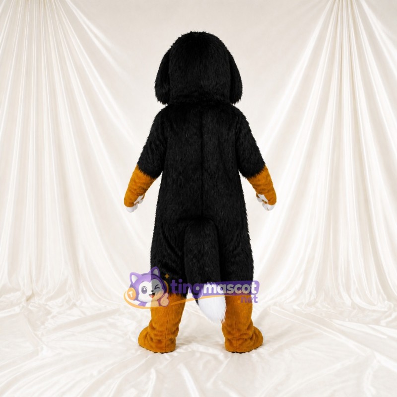 Mountain Dog Mascot Costume Full Body for Adults School Events