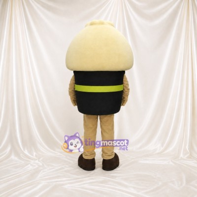 Abeille Crème Costume de mascotte intégral pour adultes Événements scolaires