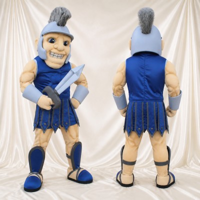 Guerrier Ancien avec Épée Costume de mascotte intégral pour adultes Musées