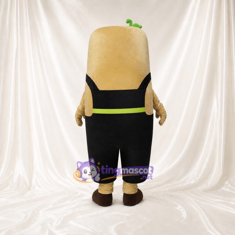 Arbeiter Maskottchenkostüm Ganzkörper für Erwachsene Werbeaktionen