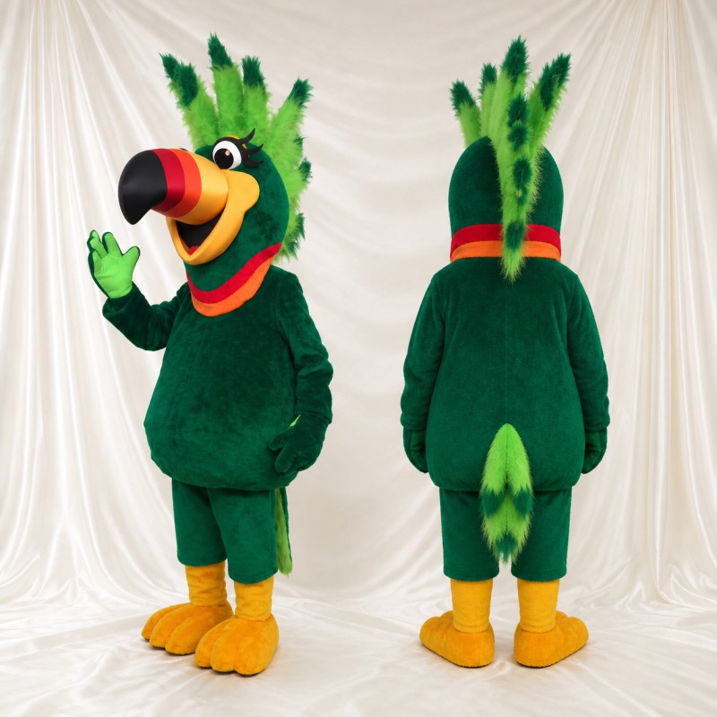 Toucan Mascot Costume Full Body for Adults Zoos