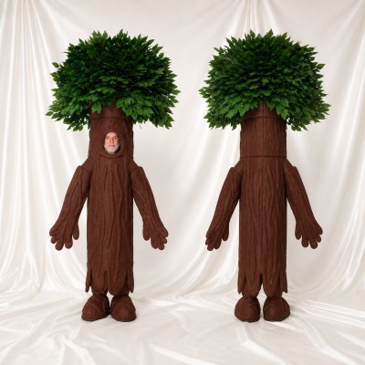 Tree Mascot Costume Full Body for Adults School Events
