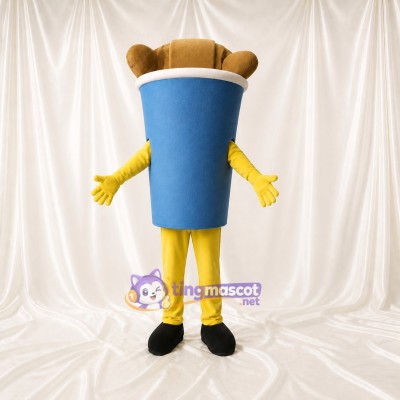 Snack Cup Mascot Costume Full Body for Adults Food Events