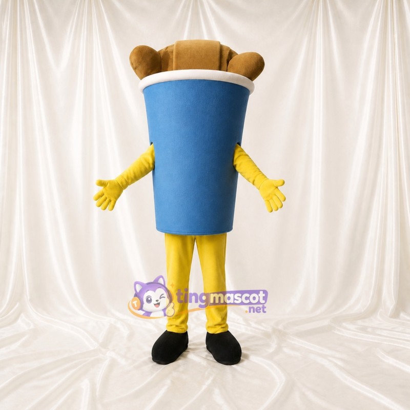 Snack Cup Mascot Costume Full Body for Adults Food Events