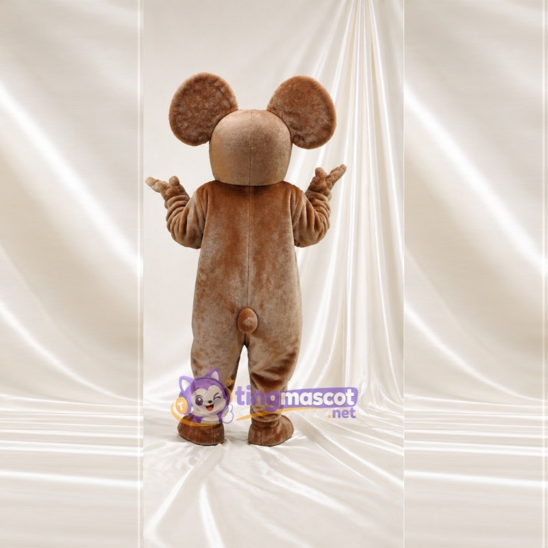 Brown Koala Mascot Costume Full Body for Adults School Events