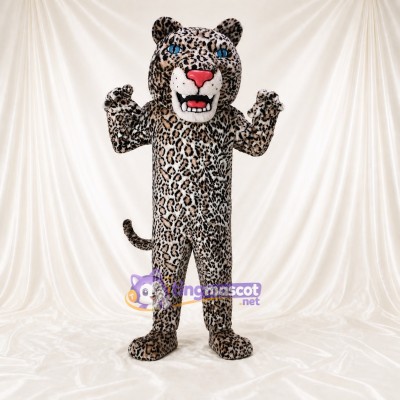 Léopard Léopard Costume de mascotte intégral pour adultes Événements sportifs