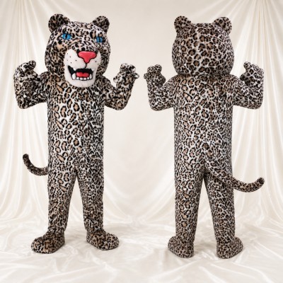 Léopard Léopard Costume de mascotte intégral pour adultes Événements sportifs