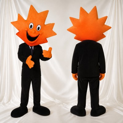 Sun Character Mascot Costume Full Body for Adults School Events