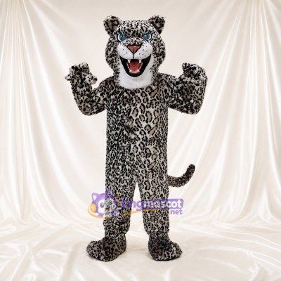 Allover Spotted Leopard Mascot Costume Full Body for Adults Sports Events