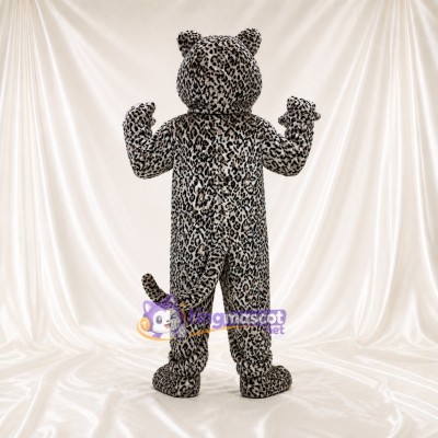 Allover Spotted Leopard Mascot Costume Full Body for Adults Sports Events