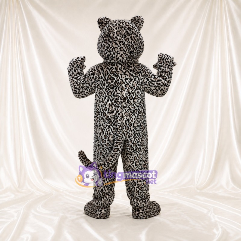 Allover Spotted Leopard Mascot Costume Full Body for Adults Sports Events
