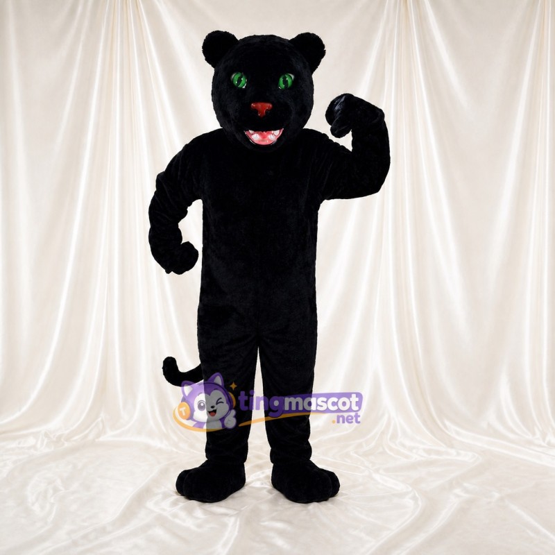 Panthère Éclatante Élégante Costume de mascotte intégral pour adultes Événements sportifs