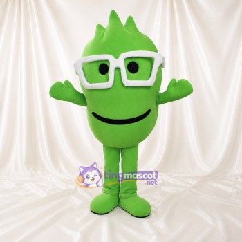Monstre blanc lime Costume de mascotte intégral pour adultes Événements technologiques
