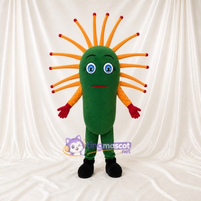 Bacterium Character Mascot Costume Full Body for Adults School Events