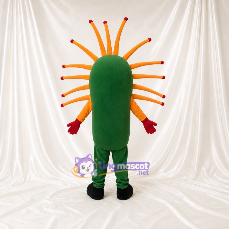 Bacterium Character Mascot Costume Full Body for Adults School Events