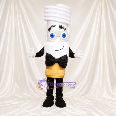 Light Bulb Mascot Costume Full Body for Adults School Events
