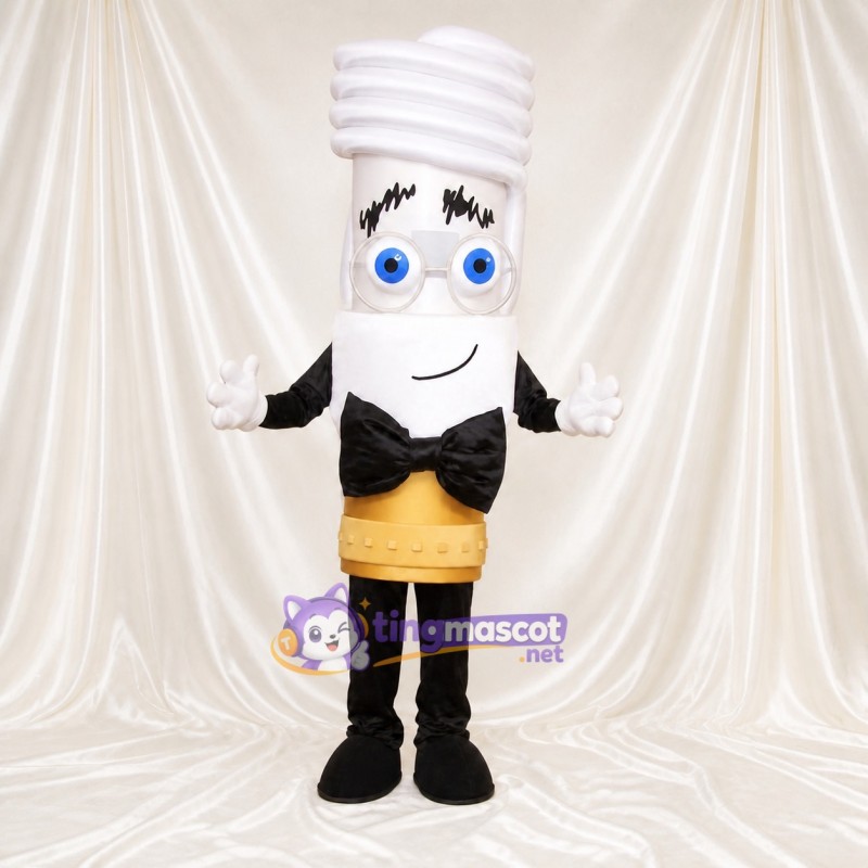 Light Bulb Mascot Costume Full Body for Adults School Events