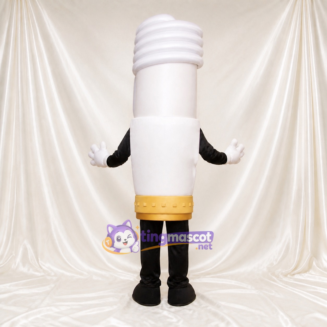 Ampoule Costume de mascotte intégral pour adultes Événements scolaires Ampoule Costume de mascotte intégral pour adultes Événements scolaires