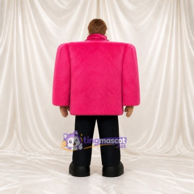 Fashion Jacket Mascot Costume Full Body for Adults Stage Events