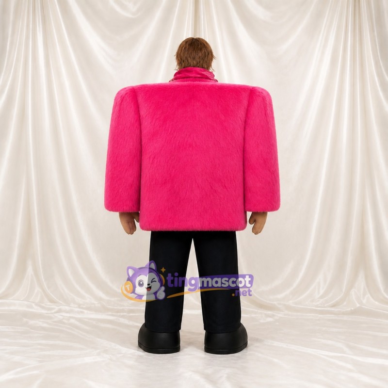 Fashion Jacket Mascot Costume Full Body for Adults Stage Events