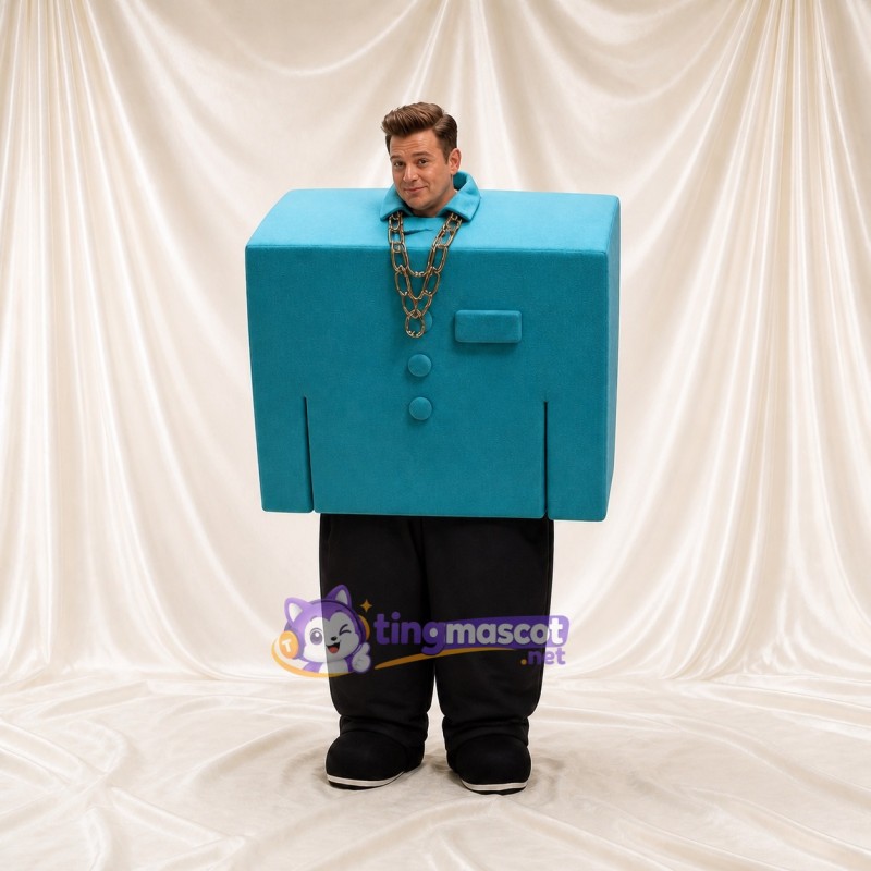 Safe Box Mascot Costume Full Body for Adults Trade Shows