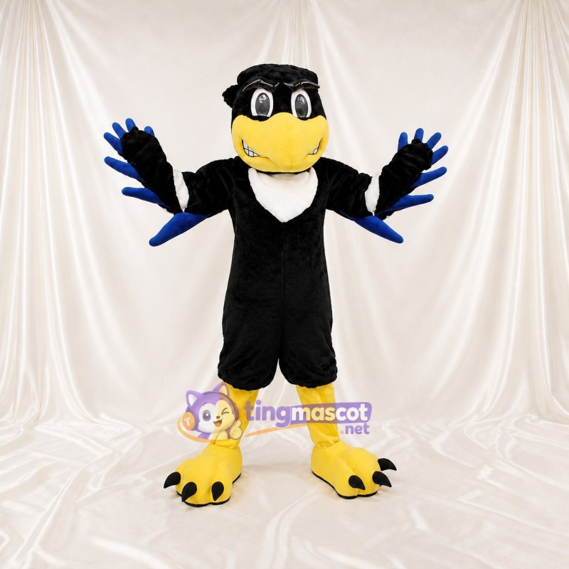 Long Layered Bird Mascot Costume Full Body for Adults Sports Events