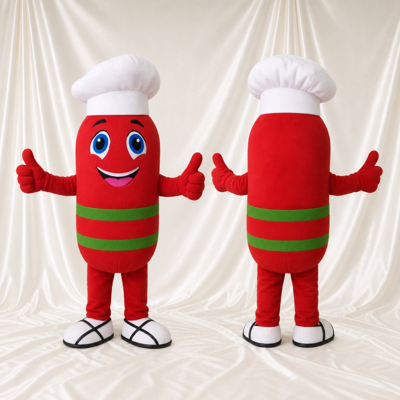 Sauce Bottle Mascot Costume Full Body for Adults Food Events