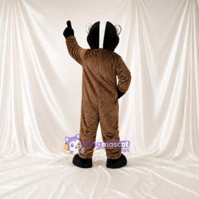 Skunk Mascot Costume Full Body for Adults School Events